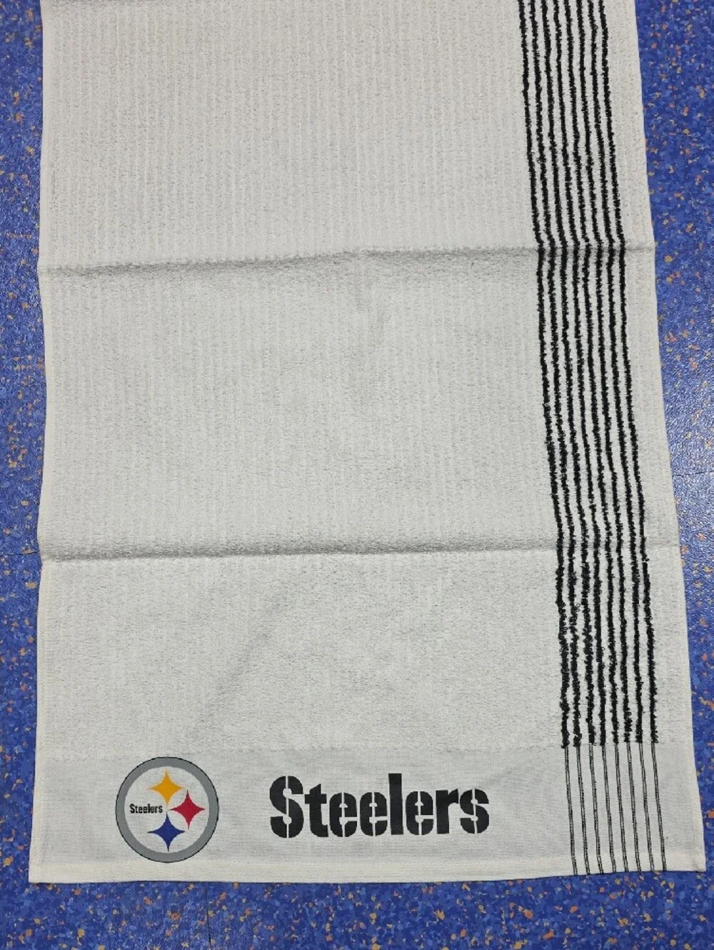 NFL Pittsburgh Steelers Hand Towel White Color Size 42 X 21 Inches.